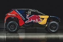 Der Löwe ist bunt: Mit vier 2008 DKR16 startet Peugeot zur Rallye Dakar. Foto: PSA/dpp-AutoReporter